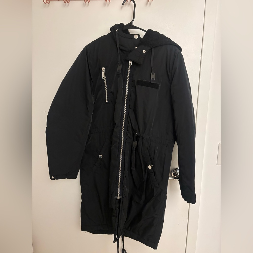 Cheap Monday Black Puffer Coat